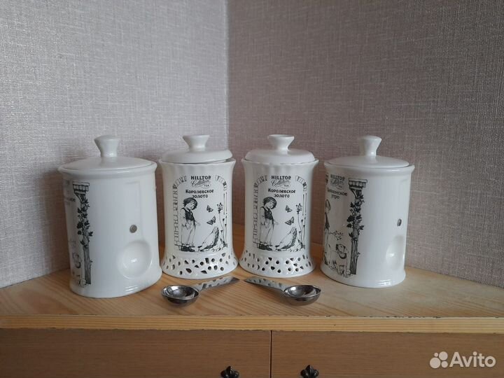 Керамическая банка Hilltop Collection Tea