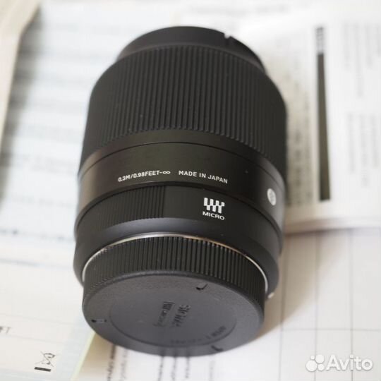Sigma 30mm F 1.4 Micro 4\3 как новый