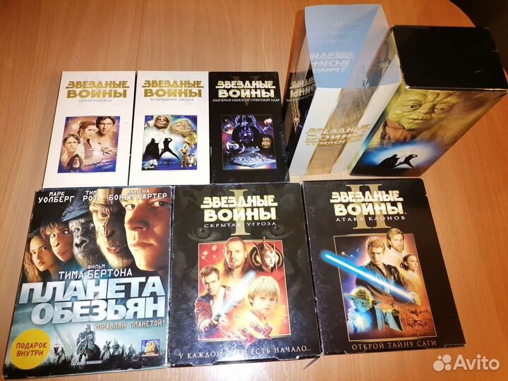 Видеокассеты с фильмами