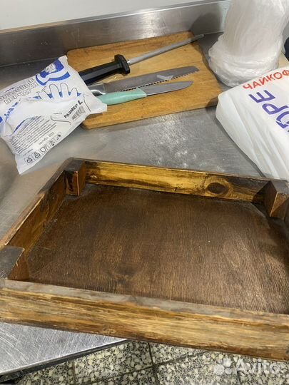 Ящик деревянный для выпечки