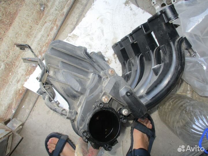 Бмв n46 Коллектор впускной в сборе