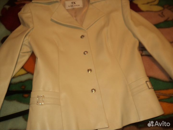 Кожаный пиджак