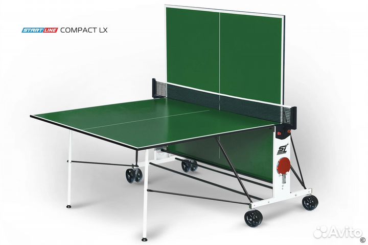 Теннисный стол Start Line Compact LX green