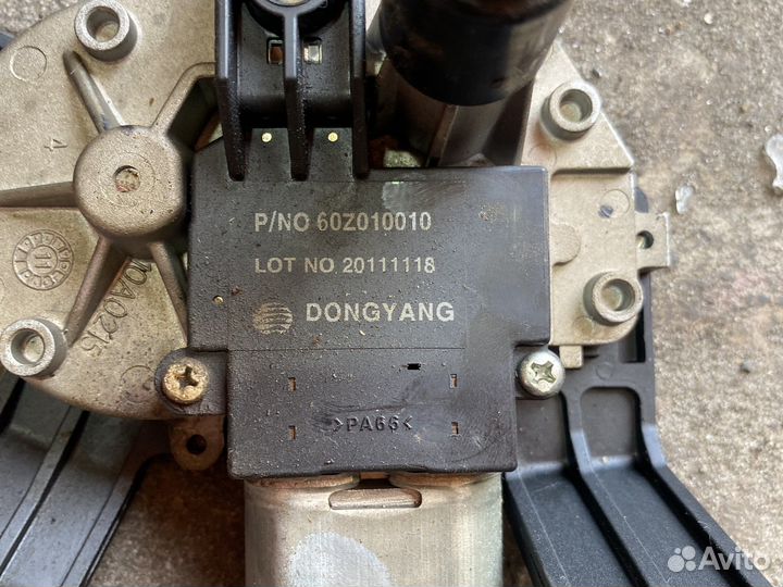 Моторчик заднего дворника Chevrolet Cruze хэтчбек