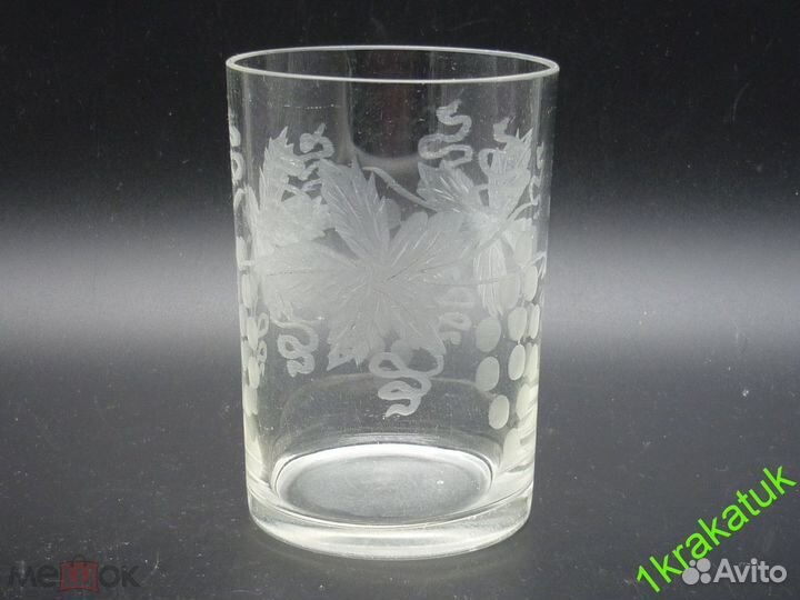 Стакан. 250 мл русское антикварное стекло мальцов