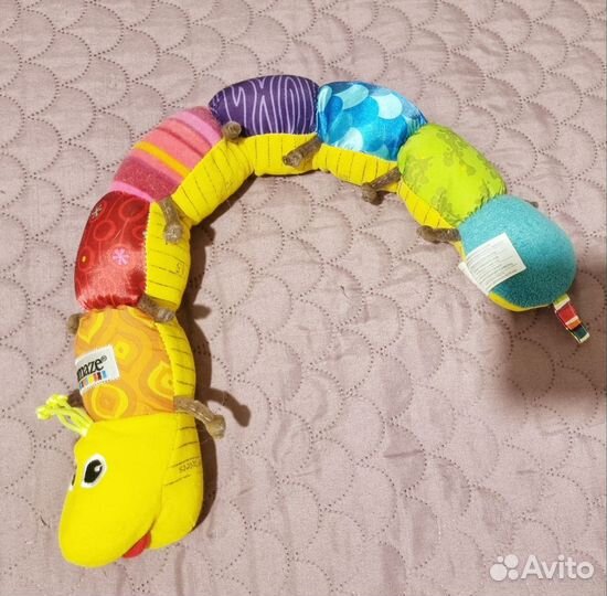 Иругушка ростомер гусеница Lamaze