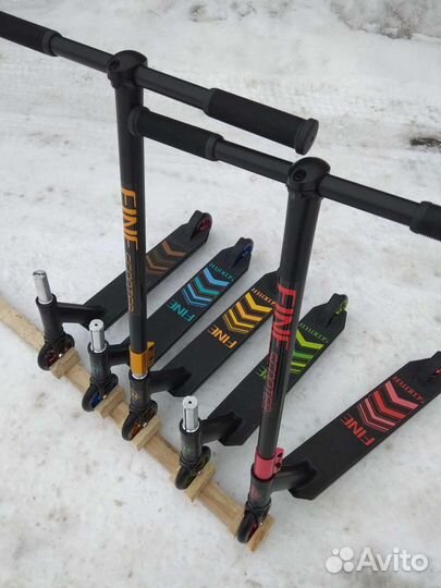 Самокат трюковый Scooter Fine Новые