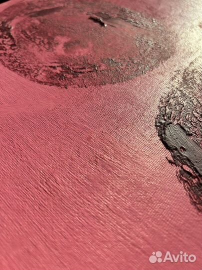 Картина маслом современное искусство отпечаток