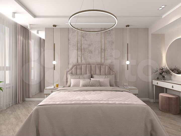 2-к. квартира, 58 м², 7/19 эт.