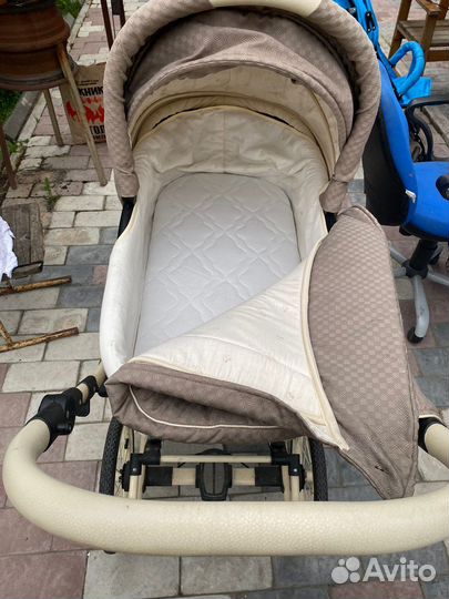 Коляска люлька для новорожденных бу