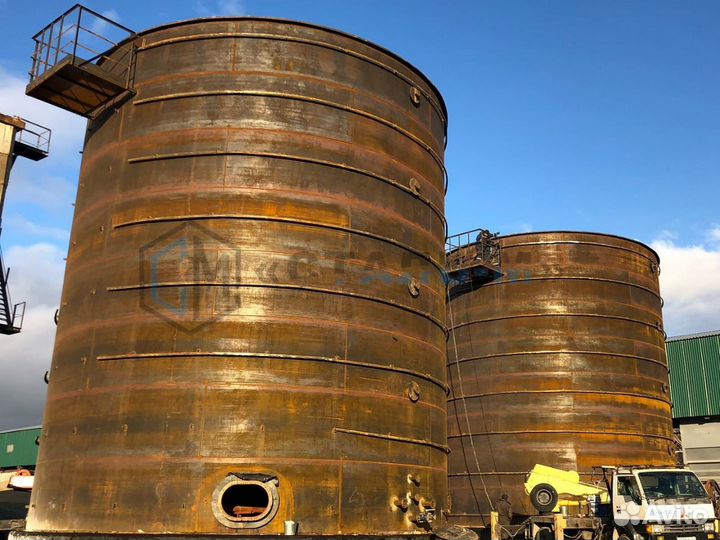 Резервуар вертикальный стальной / рвс/ Емкости