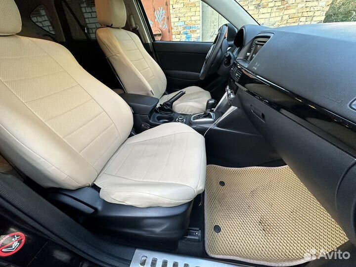 Чехлы на Mazda cx 5 белые