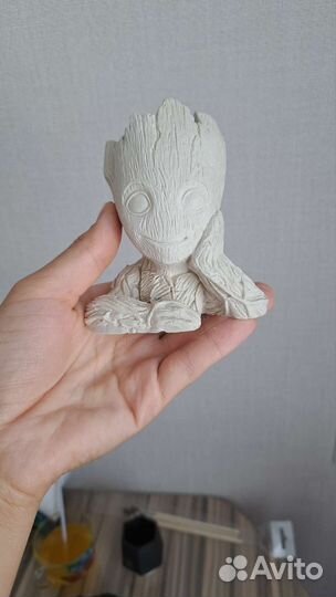 Гипсовые кашпо грут