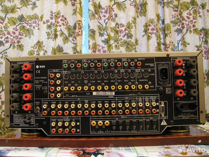 Denon AVC-A11SR 7 каналов 180/6Вт 220v с пультом