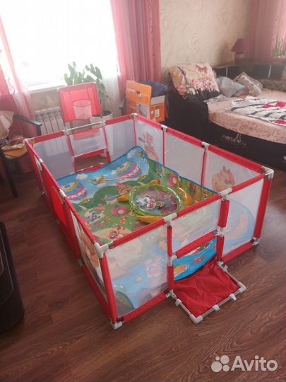 Большой детский манеж