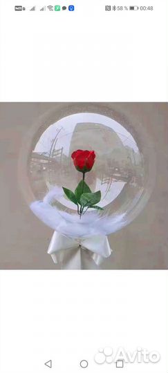 Цветок в шаре