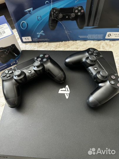 Sony playstation 4 PS4 pro 1tb, шлем VR, мувы