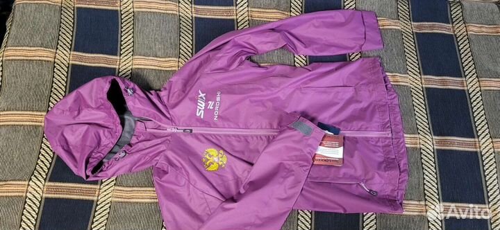 Куртка ветровка 40-42 S nordski Сб.России лыжная
