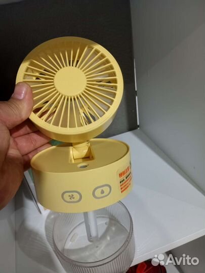 Вентилятор настольный с увлажнителем
