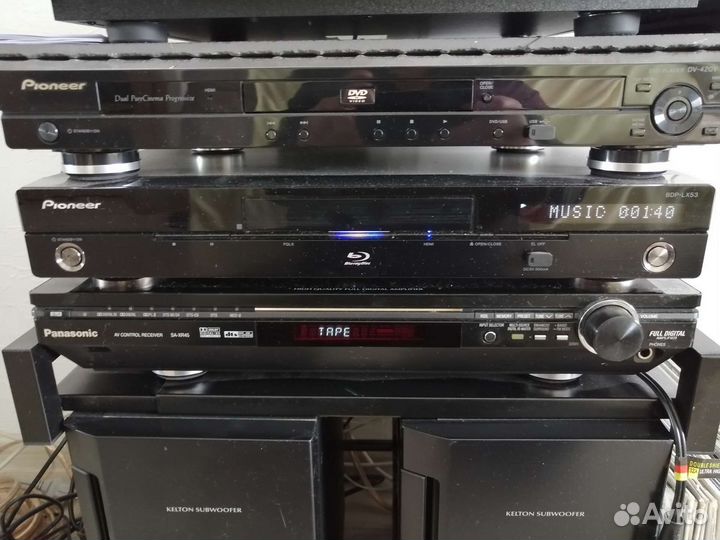 AV Рессивер Panasonic sa-xr45, 700WT