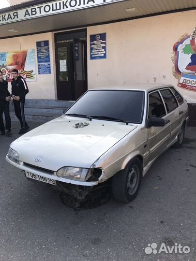 Бампер ваз 2114