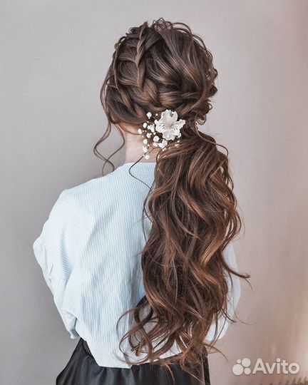 Плетение кос с канекалоном, причёски