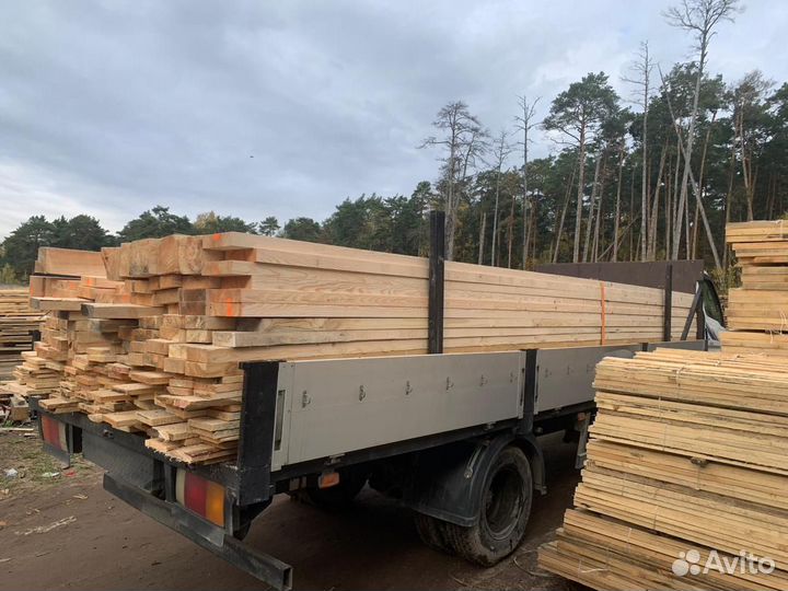 Доска обрезная, пиломатериалы