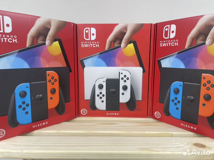 Nintendo switch Oled прошитая Новая