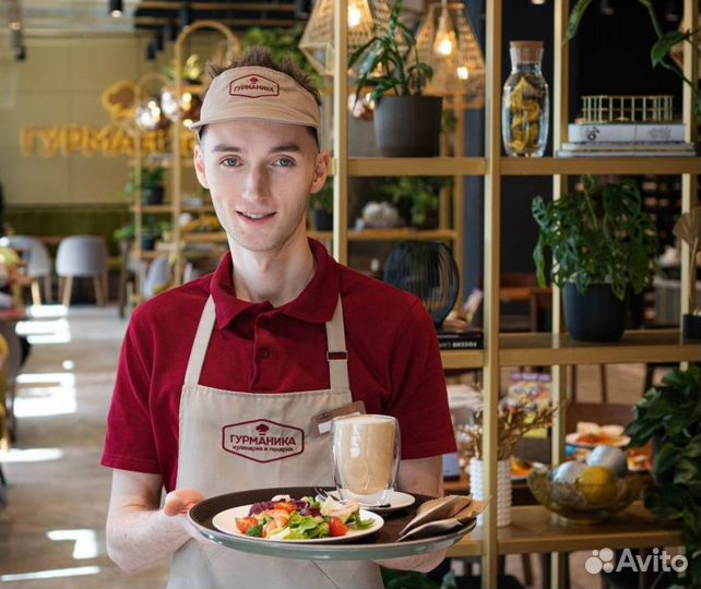 Кассир в сеть кафе