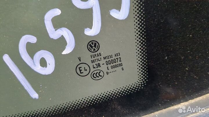 Стекло кузовное боковое Volkswagen Atlas, 2019