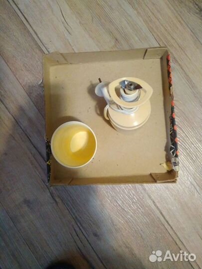 Электромиксер погружной СССР пластик