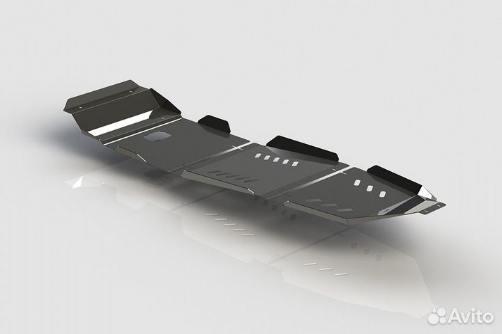 Защита картера двигателя и кпп BMS Тойота Хайлюкс