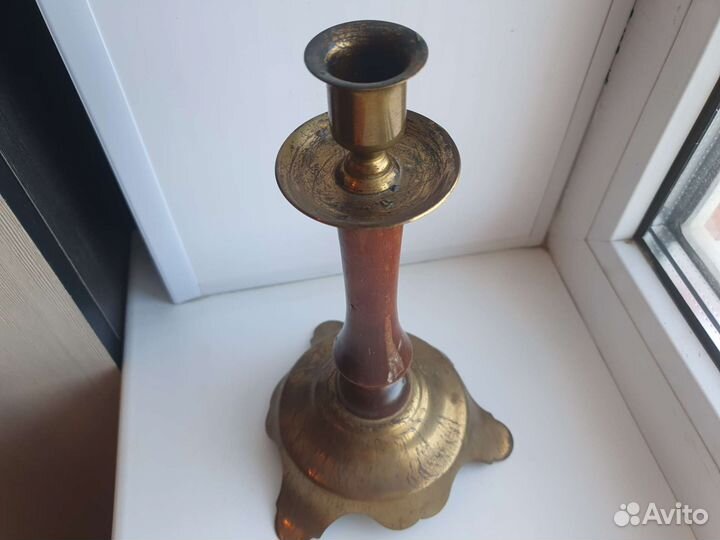 Подсвечник бронза СССР