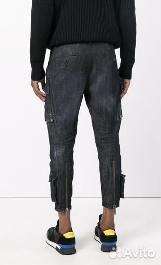 Брюки карго мужские dsquared2. Размер 46