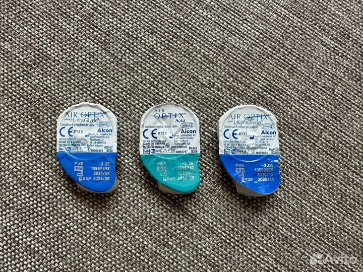 Контактные линзы air optix