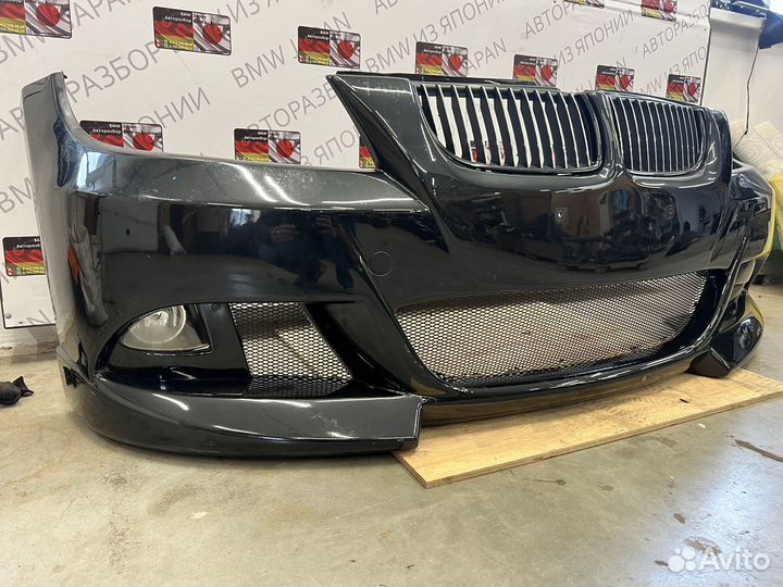 Bmw e90 до рест передний бампер Rieger