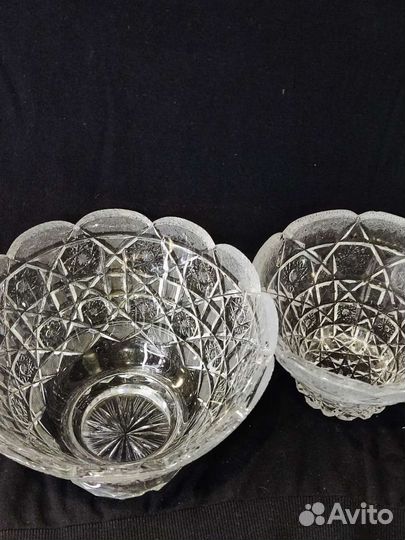 Хрустальная ваза