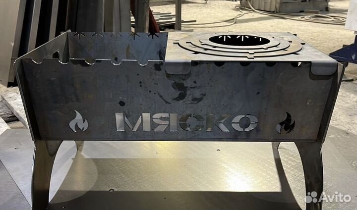 Разборный мангал 2мм