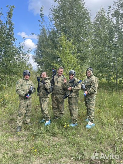 Игра в пейнтбол