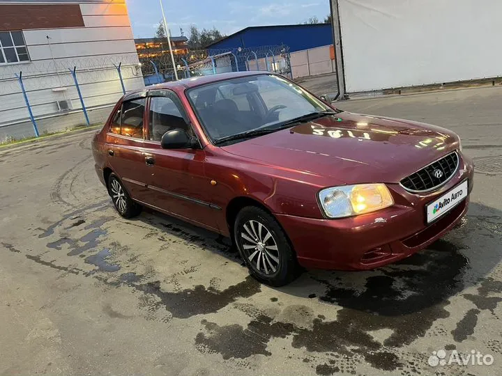 Hyundai Accent 1.5 МТ, 2004, 177 786 км