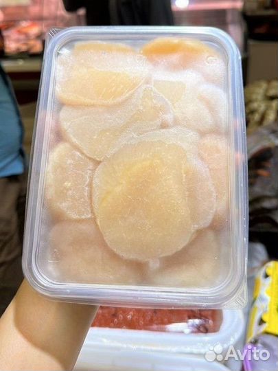 Морской гребешок филе дикий
