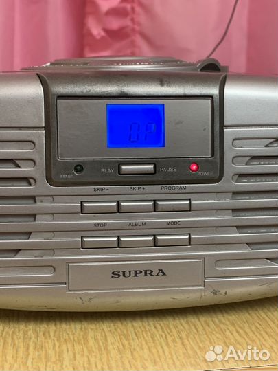 Радиоприемник supra BB-CD101 silver