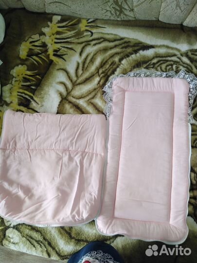 Конверт на выписку для девочки осень-зима