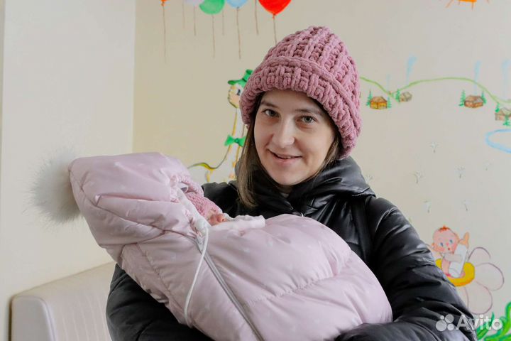 Конверт на выписку для девочки