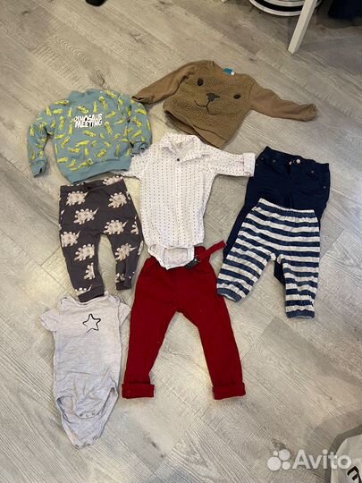 Пакет одежды на мальчика 80 86 H&M Reserved