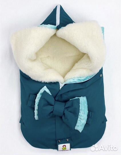 Конверт на выписку (цвет морской волны)