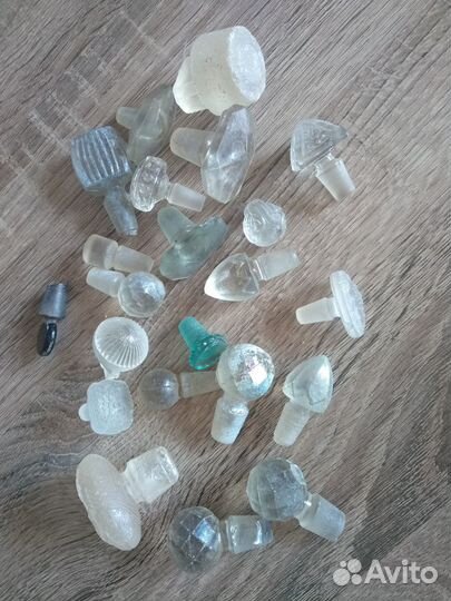 Пробка крышка стекло царские старые