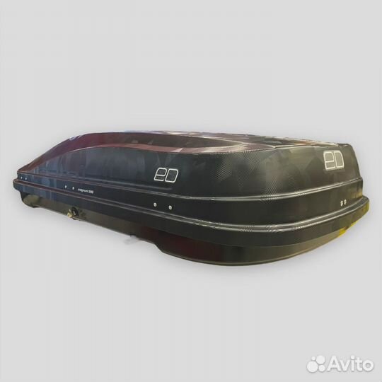 Автобокс ED Магнум 390 черный матовый «камуфляж»