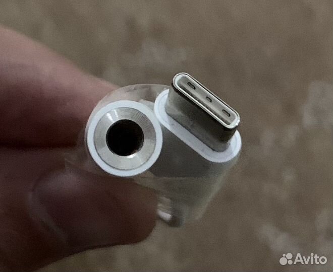 Разём Type-C для подключения наушников Jack 3,5мм