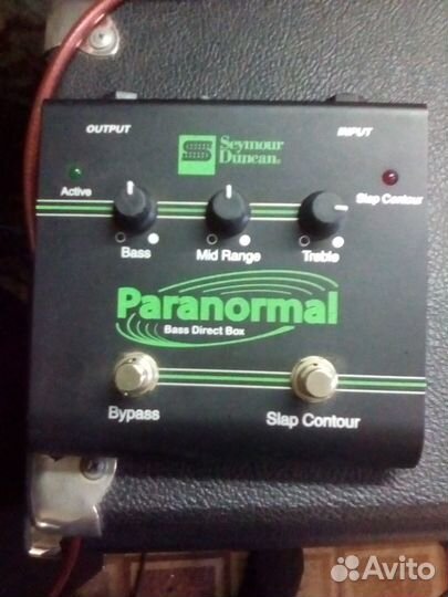 Seymour duncan paranormal bass direct box